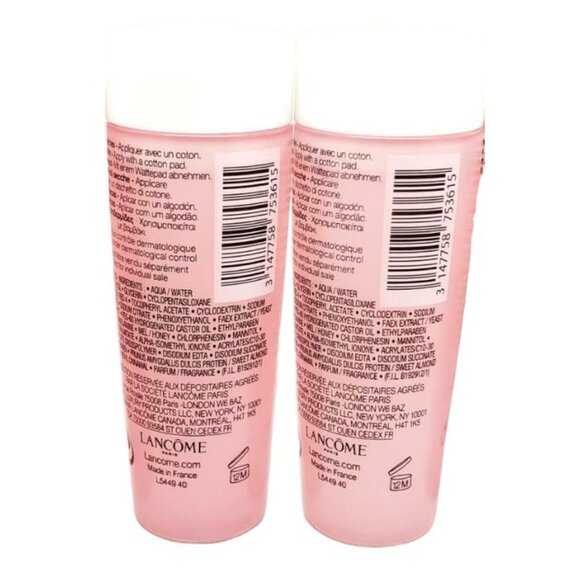 Lancome Tonique Confort Re-hydrating Toner Dry Skin 1.69oz New in Box 2-Pack SET - Picture 2 of 5